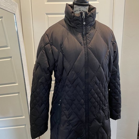 Eddie Bauer Jackets & Blazers - Eddie Bauer Long Black Goose Down Parka for Ultimate Winter Comfort. XL